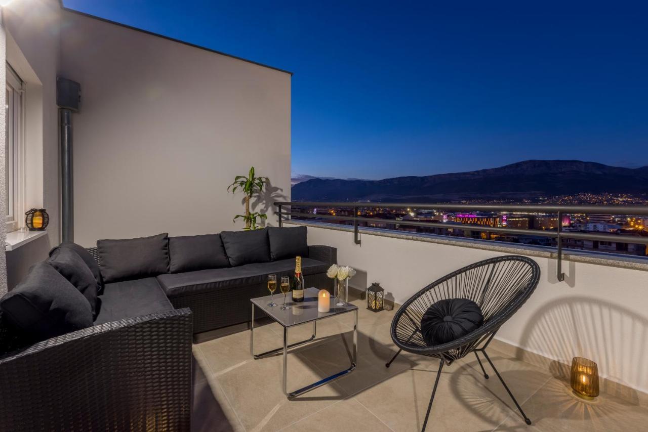 Luxury Rooftop Apartment Zalato 斯普利特 外观 照片