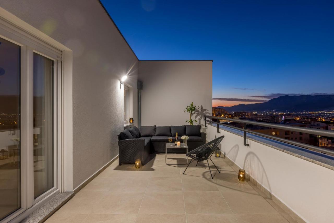 Luxury Rooftop Apartment Zalato 斯普利特 外观 照片