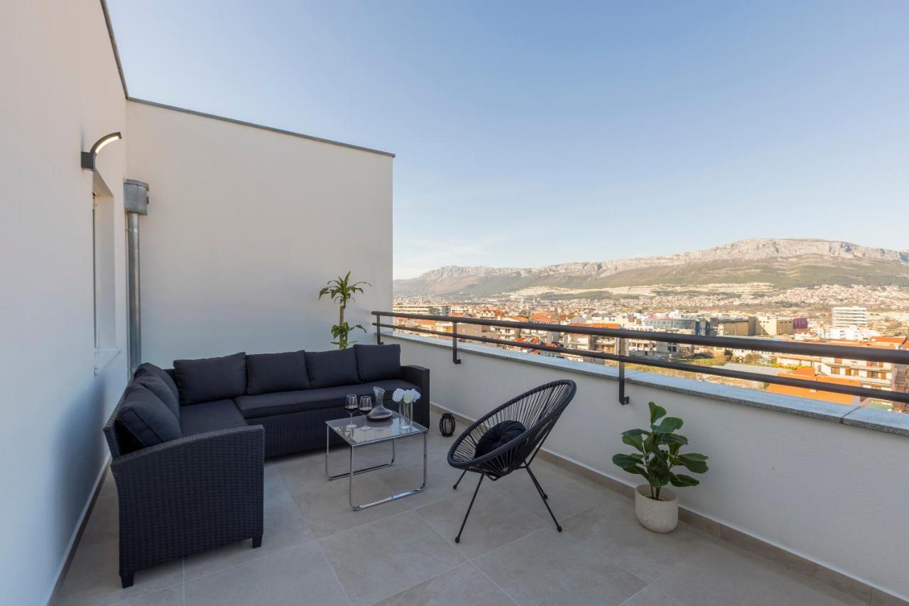 Luxury Rooftop Apartment Zalato 斯普利特 外观 照片