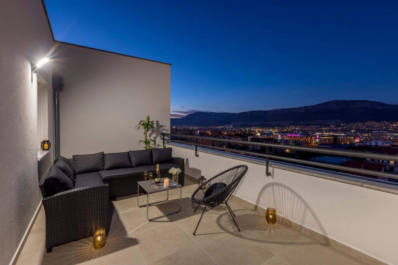Luxury Rooftop Apartment Zalato 斯普利特 外观 照片